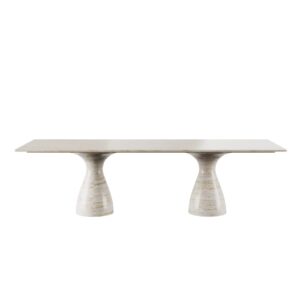 Zimmer Dining Table Travertine
