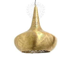 Handmade Moroccan Brass Suspension Lamp – Unique Home Decor
