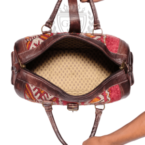 Authentic Moroccan Carpet Bag – Handmade and Handwoven