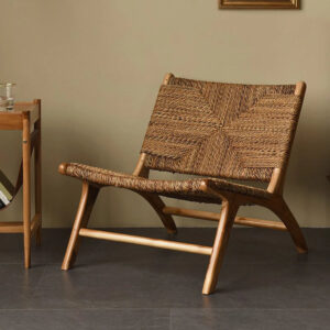 Chair Solid Wood Backrest Balcony Log Furniture Living Room Furniture (Copy)