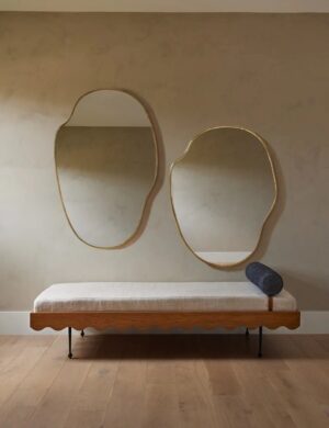 Mirror Handcrafted from brass  , Bedroom Wall Mirror,Bathroom Mirror, Wall Decor