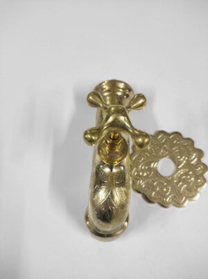 Handcrafted Brass Faucet – Moroccan Vintage Decor Style | Handmade Marrakech Brass Faucet in 3 Sizes