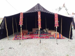 Camping Moroccan Tent Made from camel hair and goat hair From 2 to 19 people