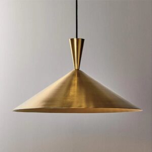 Celling Light  Brass Suspension -Brass finish reflects light beautifully