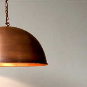 Chic Vintage Touch Handcrafted Pendant Lamp – Art Deco Lamp with Rustic Style