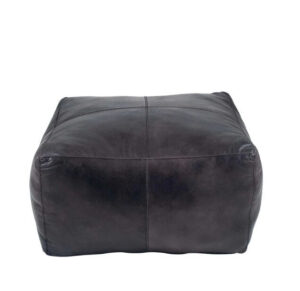 Snug Ottoman, Floor Cushion, Footrest | Handmade Leather Pouf