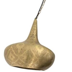 Handmade Moroccan Brass Suspension Lamp – Unique Home Decor