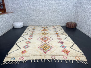 Personalized gifts Beni ourain rug- Authentic Moroccan Rug
