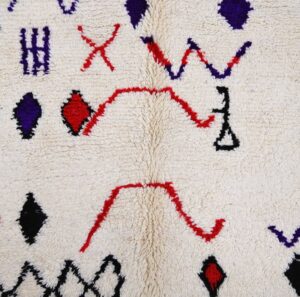 Soft Shag Wool Rug – Moroccan Berber Rug – Bohemian Rug – Custom Sizes Available