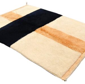 Personalized Moroccan Rug – Luxurious White Rug – Hand Knotted and Soft