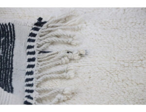 Handwoven Wool Carpet – Beni Ourain Style – Boho Teppich