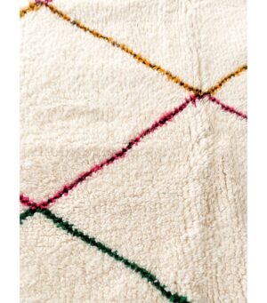 Genuine Wool Rug – Handmade Beni Ourain Style – Area Rug – Boho Teppich – Authentic Moroccan Berber Carpet