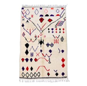 Soft Shag Wool Rug – Moroccan Berber Rug – Bohemian Rug – Custom Sizes Available