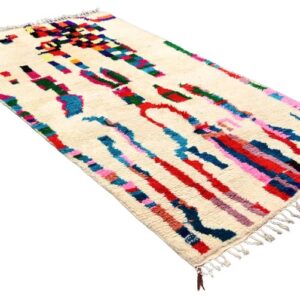Authentic Beni Ourain Rug – Handmade Moroccan Berber Carpet – Customizable Area Rug