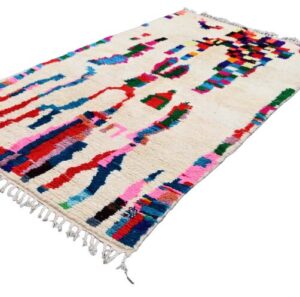 Authentic Beni Ourain Rug – Handmade Moroccan Berber Carpet – Customizable Area Rug