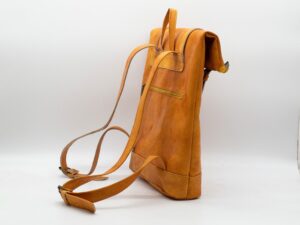 Moroccan Leather Backpack  – Shoulder Bag and Hipster Backpack