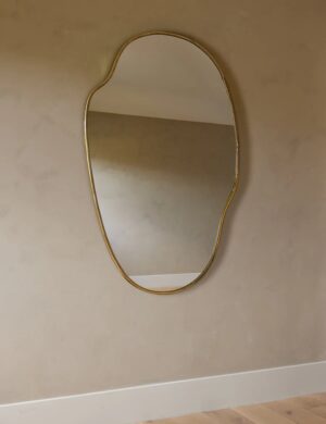 Mirror Handcrafted from brass  , Bedroom Wall Mirror,Bathroom Mirror, Wall Decor