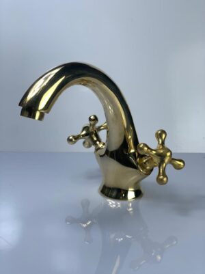 Bathroom Brass Faucet, Farmhouse Bathroom Faucet