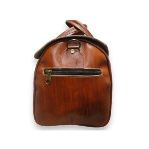 Moroccan Leather Artisanal Travel Bag – Leather Travel bag