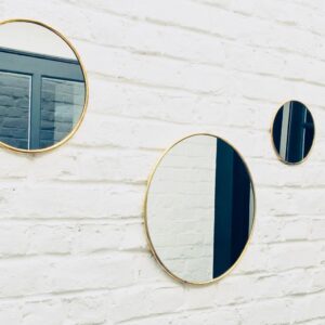 Brass Wall Mirrors, Round Mirror Gold, Brass Wall Mirrors, Mirror Wall Decor