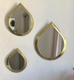 Moroccan Brass Mirror, Wall Mirrors, Brass Mirror Wall, Bathroom Mirror, Mirror Wall Decor.