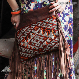 Bohemian women bags, kilim bag